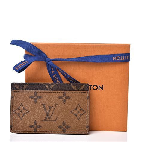 louis vuitton reverse monogram replica|louis vuitton card holder monogram.